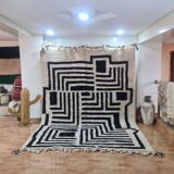 Tapis Beni Ouarain fait main 300x200 cm