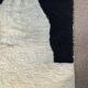Handmade Moroccan rug white-black 200cm x 300cm