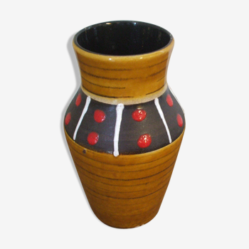 Vase ceramic west germany 249-21