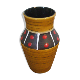 Vase ceramic west germany 249-21