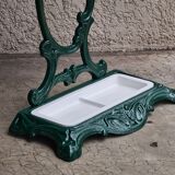 Umbrella door cast iron Art Nouveau early twentieth century