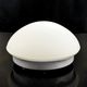 1980s minimalist small white ceiling lamp Globo lighting Germany