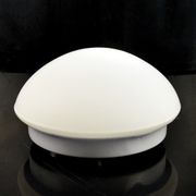 Plafonnier  blanc minimaliste des années 1980 Globo Lighting Allemagne