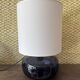 Claire Morin blown glass lamp with shade