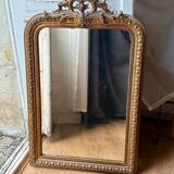 Antique gilded mirror