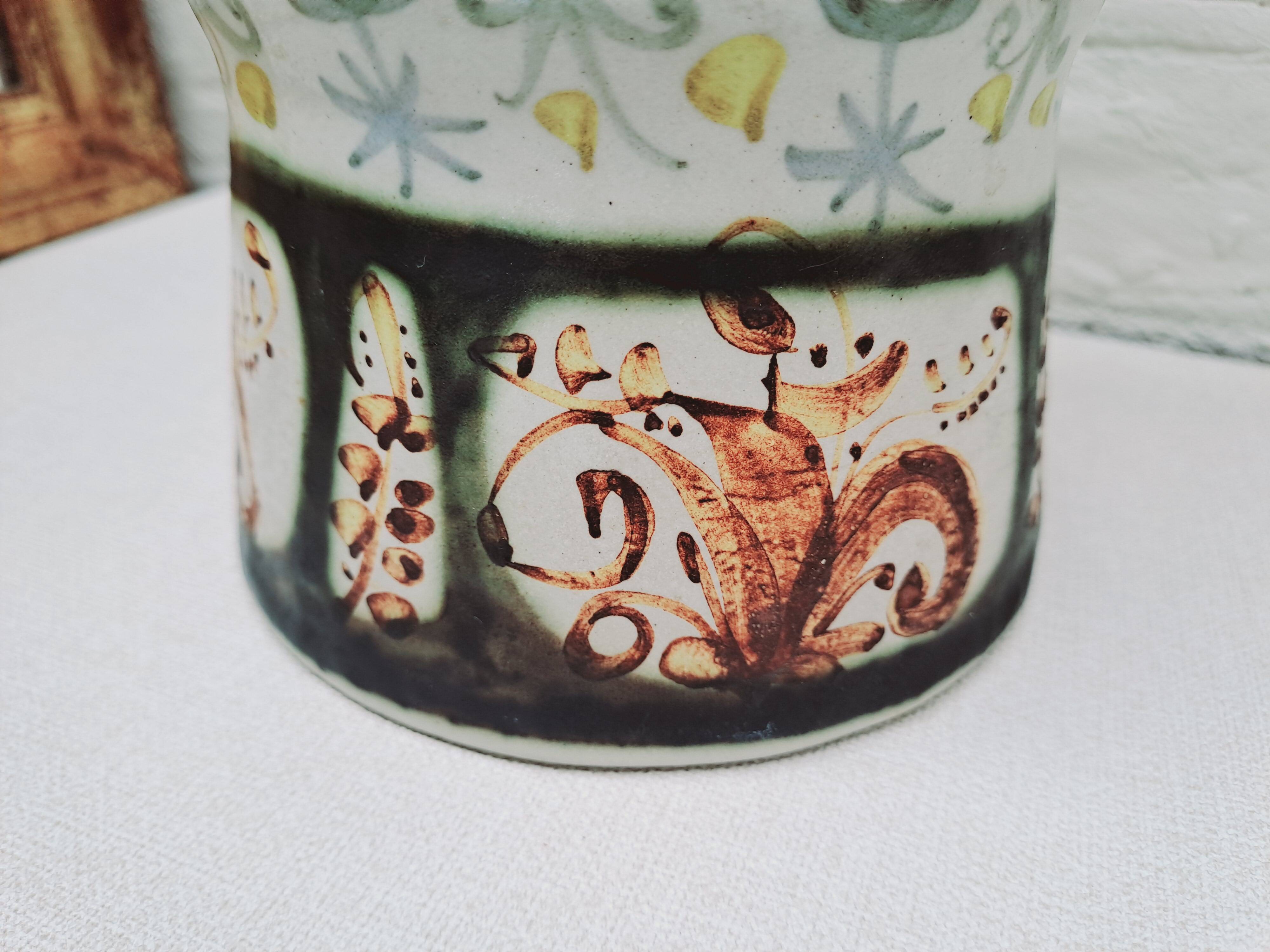 Large André L'Helguen Quimper Candle Holder