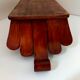 Wooden top box basket basket vintage