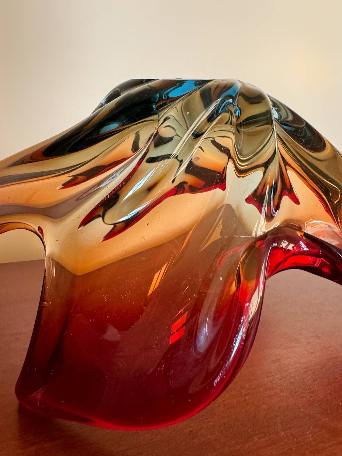 Murano glass cup from the 60s