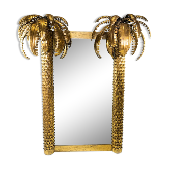 Golden iron palm mirror 125x180cm