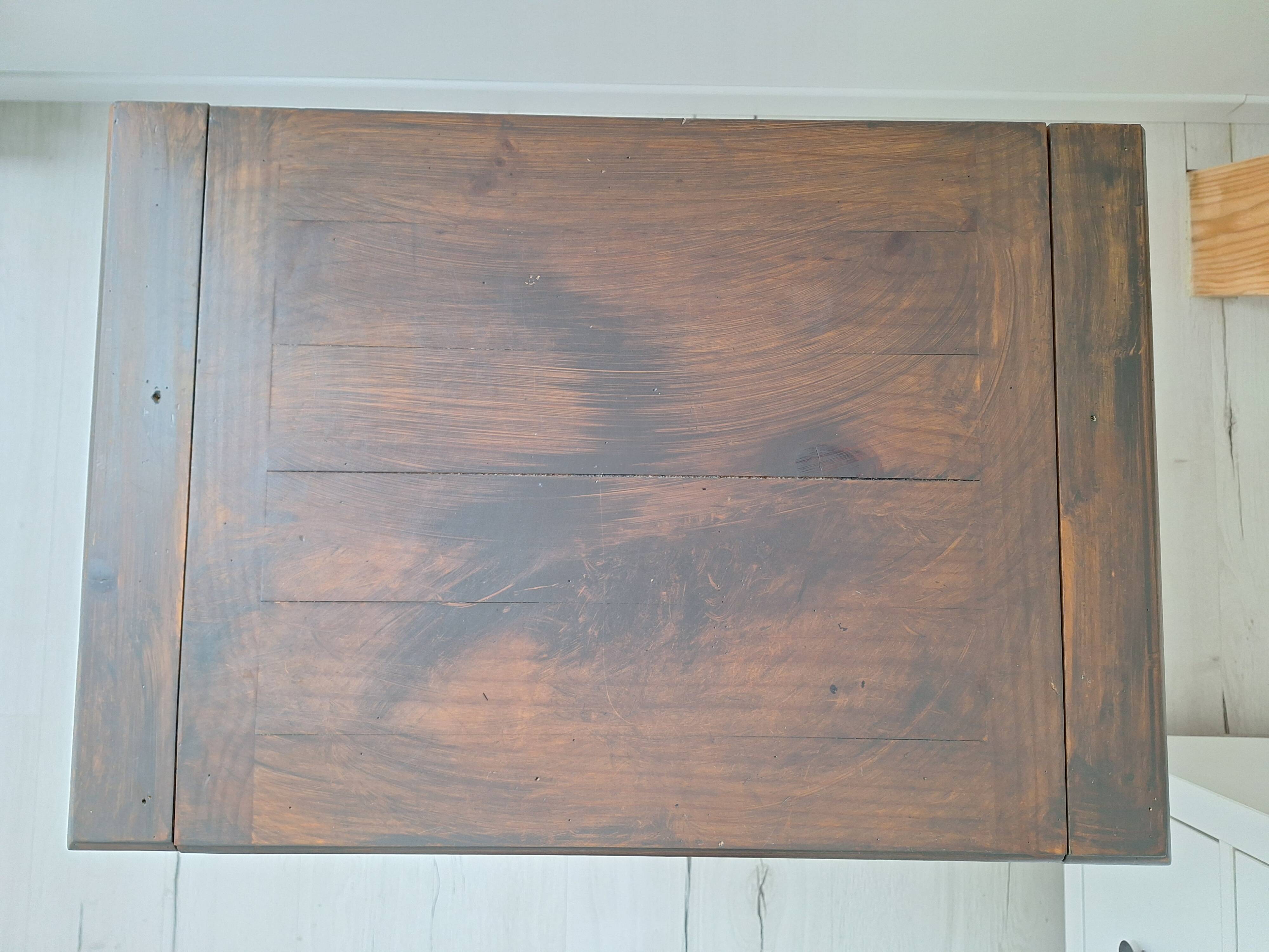 Solid wood desk / side table