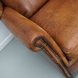 Vintage Dutch Cognac Colored Leather Vintage Dutch Cognac Colored Leather Club ChairClub Chair