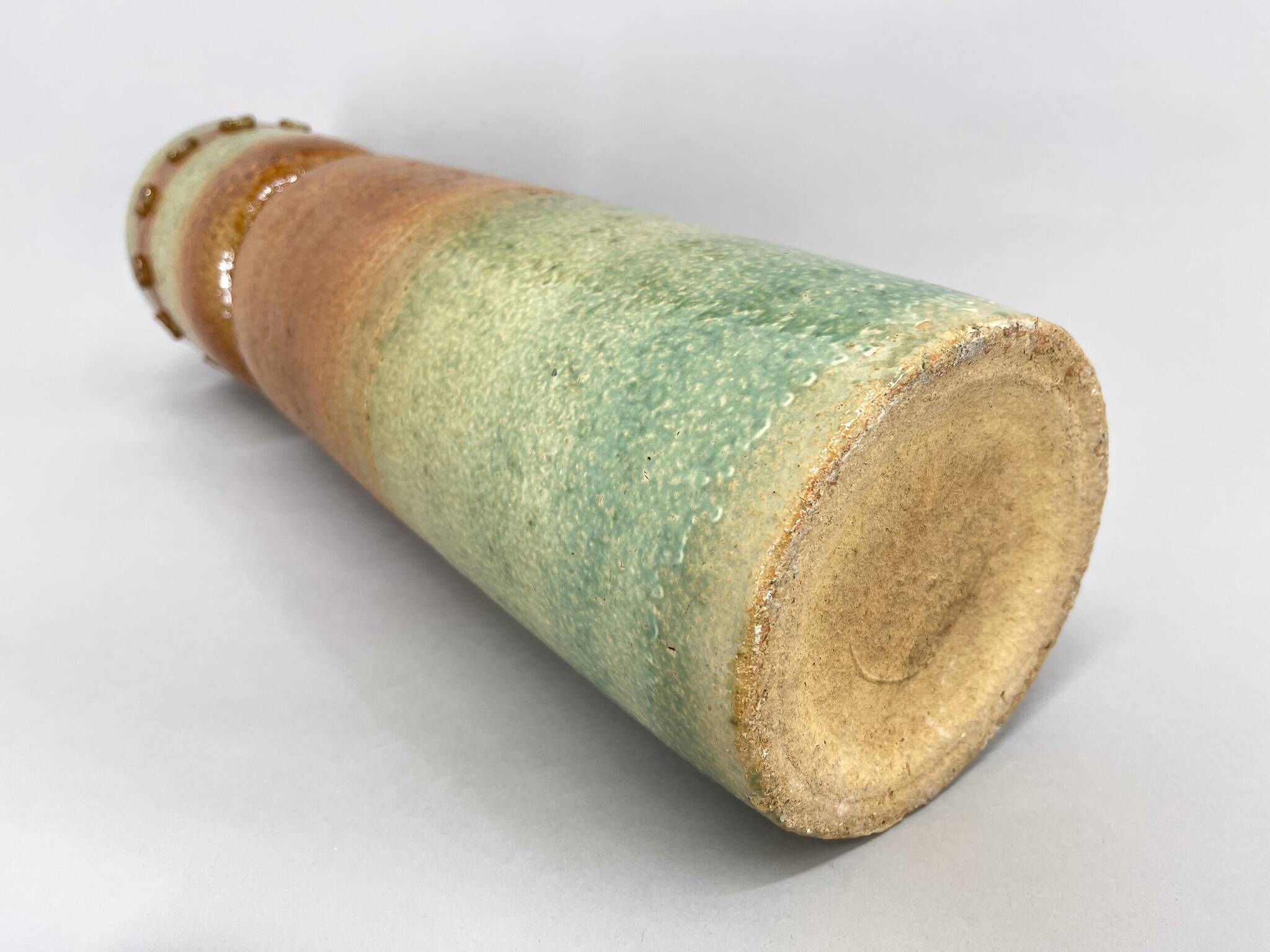 Artistic Mid-Century Ceramic Vase, Czechoslovakia