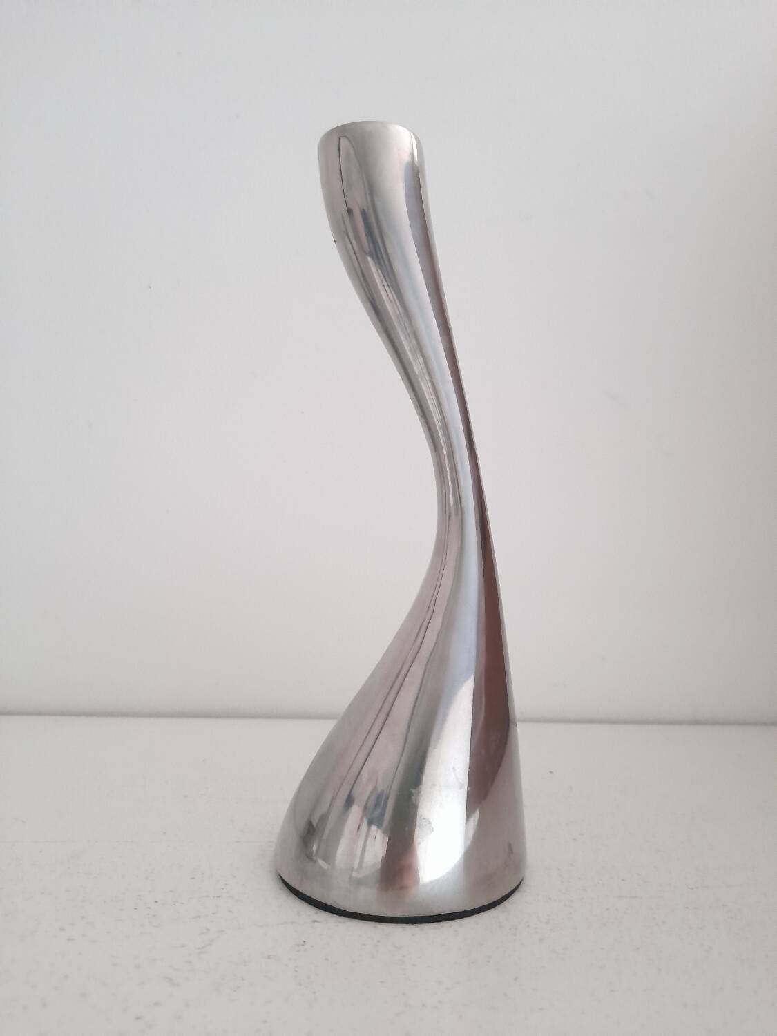 Pair of Danish candlesticks by Mencke & Vagnby Nuance