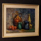 Peinture de nature morte italienne de style impressionniste