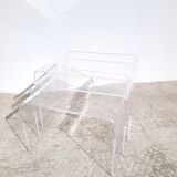 Plexiglas nesting coffee tables