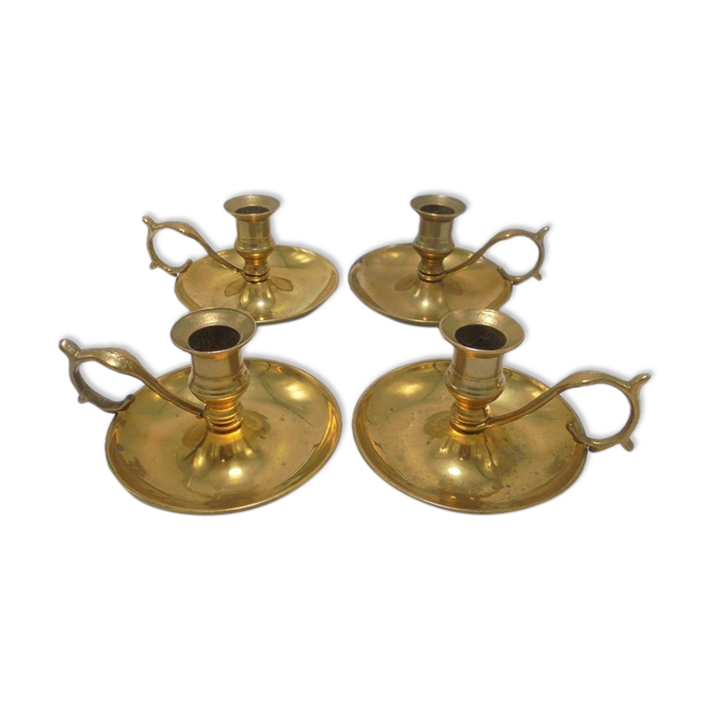 Set of 4 candle holders