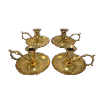 Set of 4 candle holders