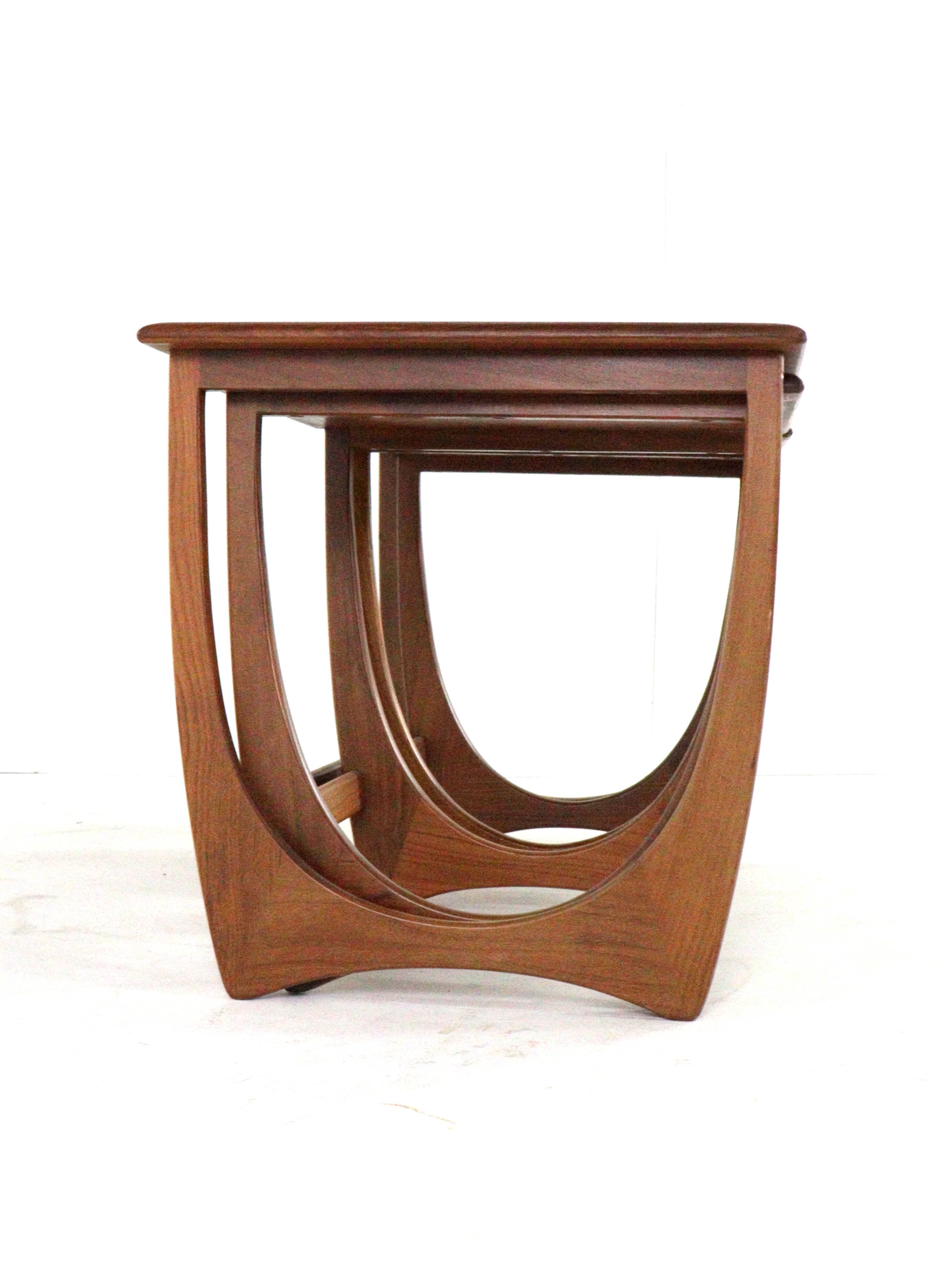 G-Plan coffee table with nesting tables - mid century modern
