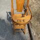 High chair for wooden doll with abacus
