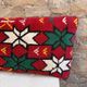 Vintage Berber cushion cover, Moroccan wool cushion.
