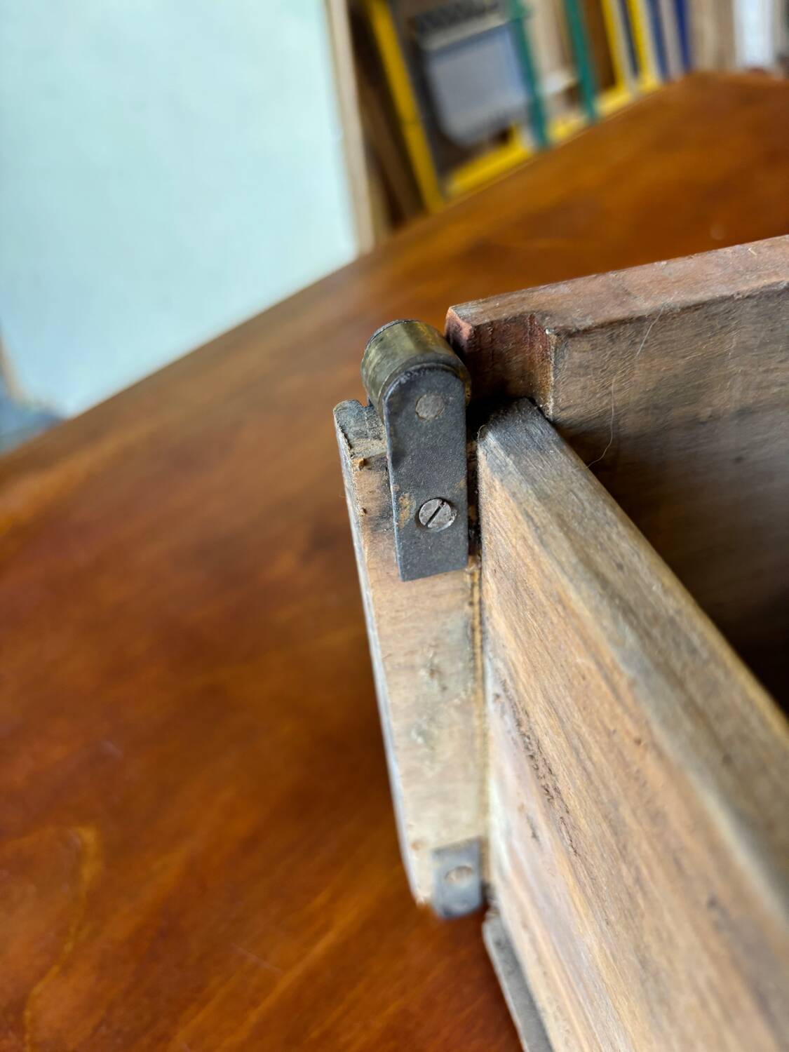 Vintage double-sided minister's desk