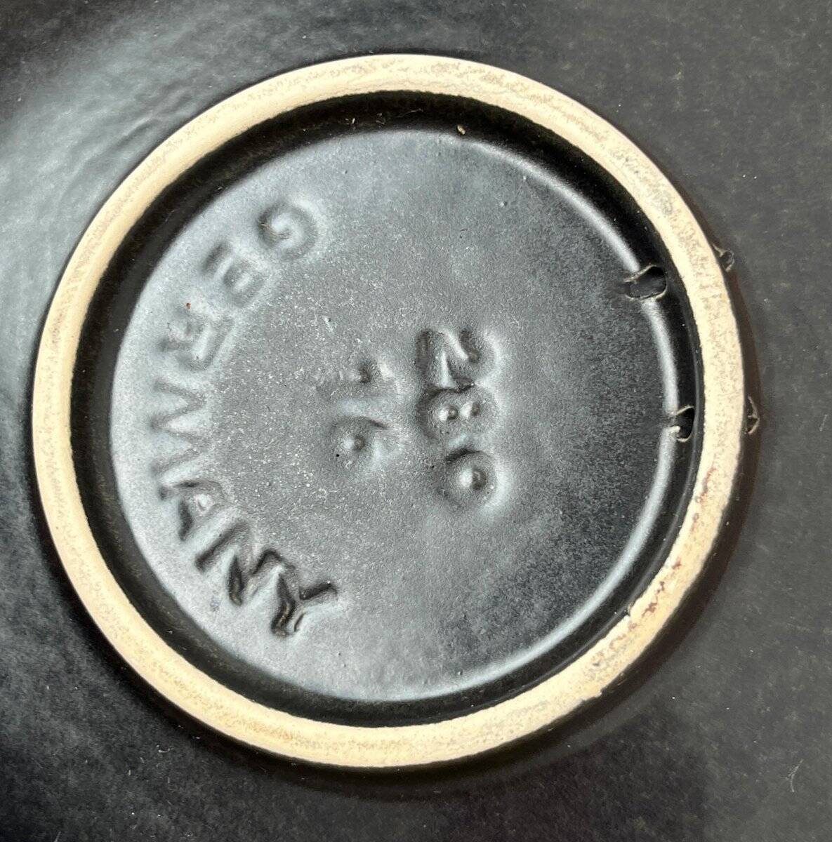 Wall plate in ceramic from West Germany from the 1960s by Dümler & Breiden - Mid-Century Style