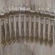 Luxury Cutlery Set Solingen SBS Gold Plated with 23/24 Carats - 70 Pieces