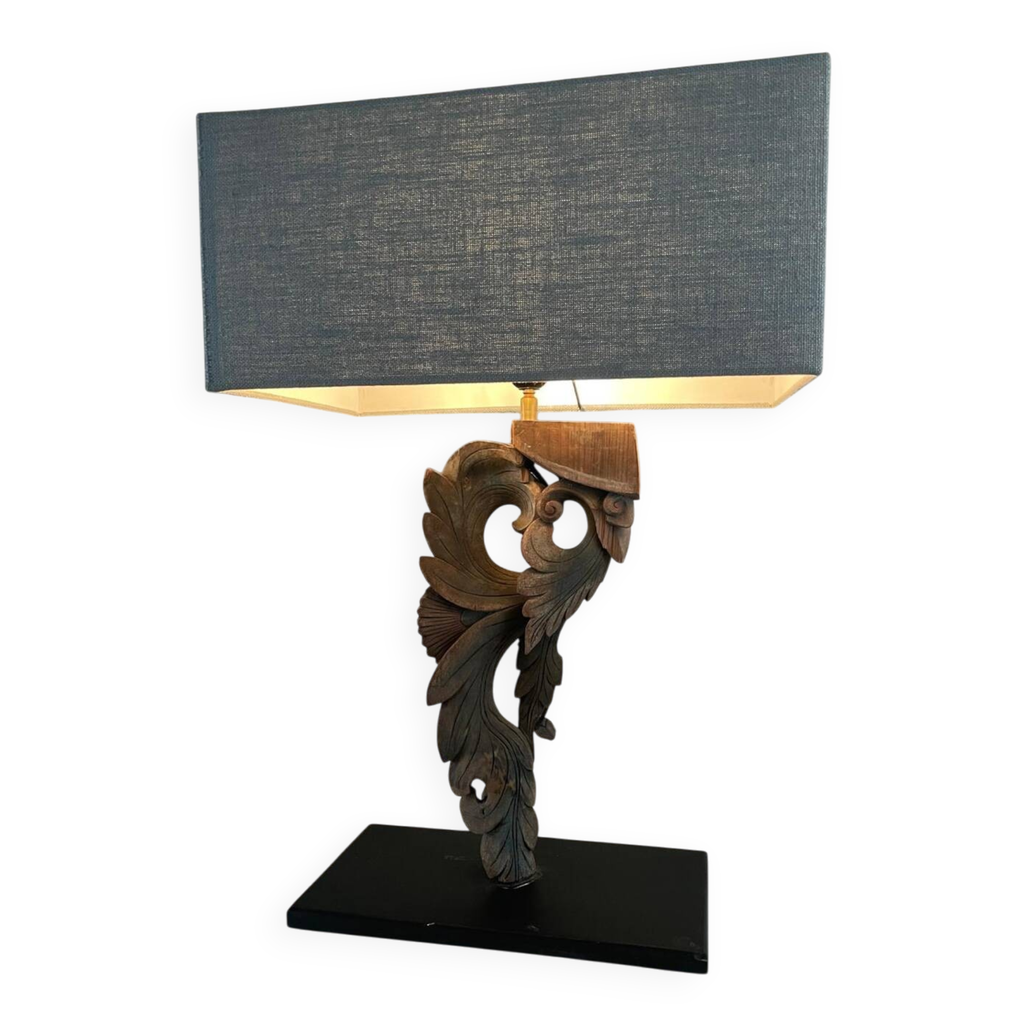 Lampe de table avec abat-jour