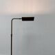 Vintage Hollywood Regency floor lamp in German brass by Florian Schulz.