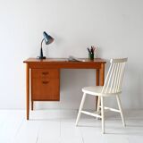 Bureau scandinave vintage avec tiroirs réglables