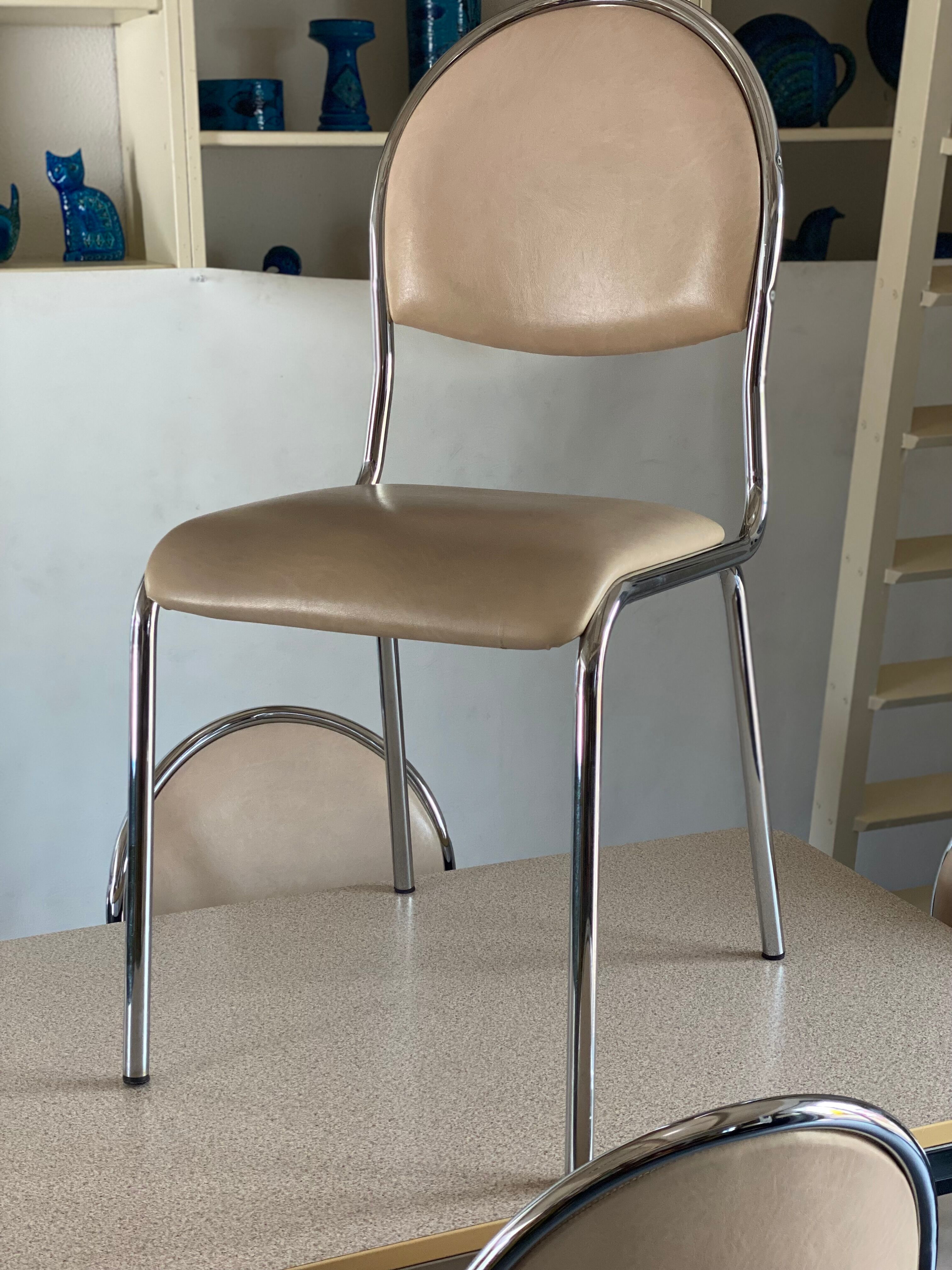 Vintage Formica Top Table and 4 Chairs
