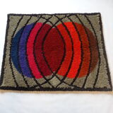 70s carpet danish 120x93cm