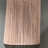 Raffia wall lamp