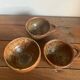 3 stoneware bowls
