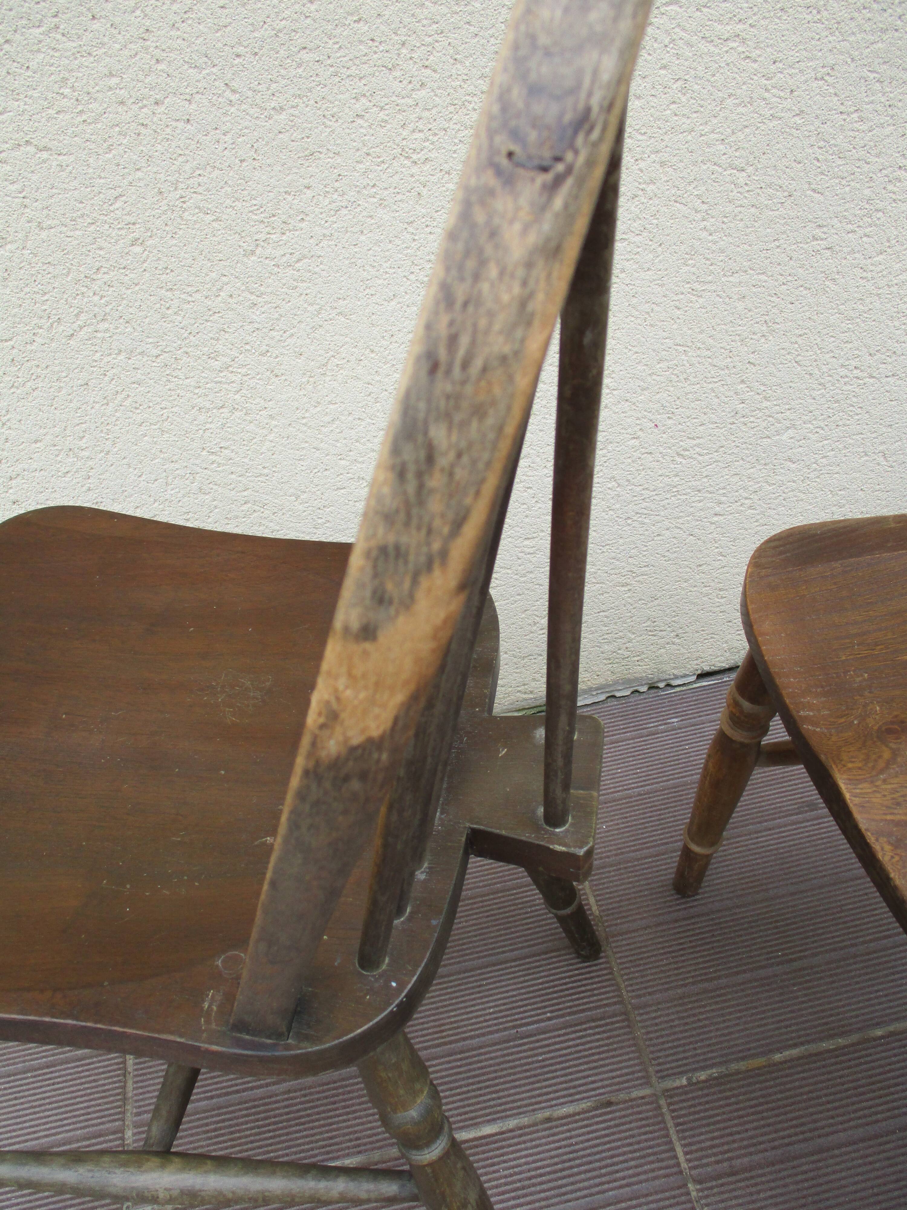 Lot 4 arcol scandianve windsor chairs