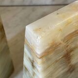 pair of Art Deco onyx bookends