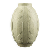 Cracked ceramic vase Art Deco