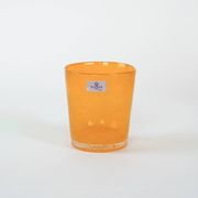 Colourful set of glasses and carafe, Scherzer Bavaria, 1980s, made in Germa