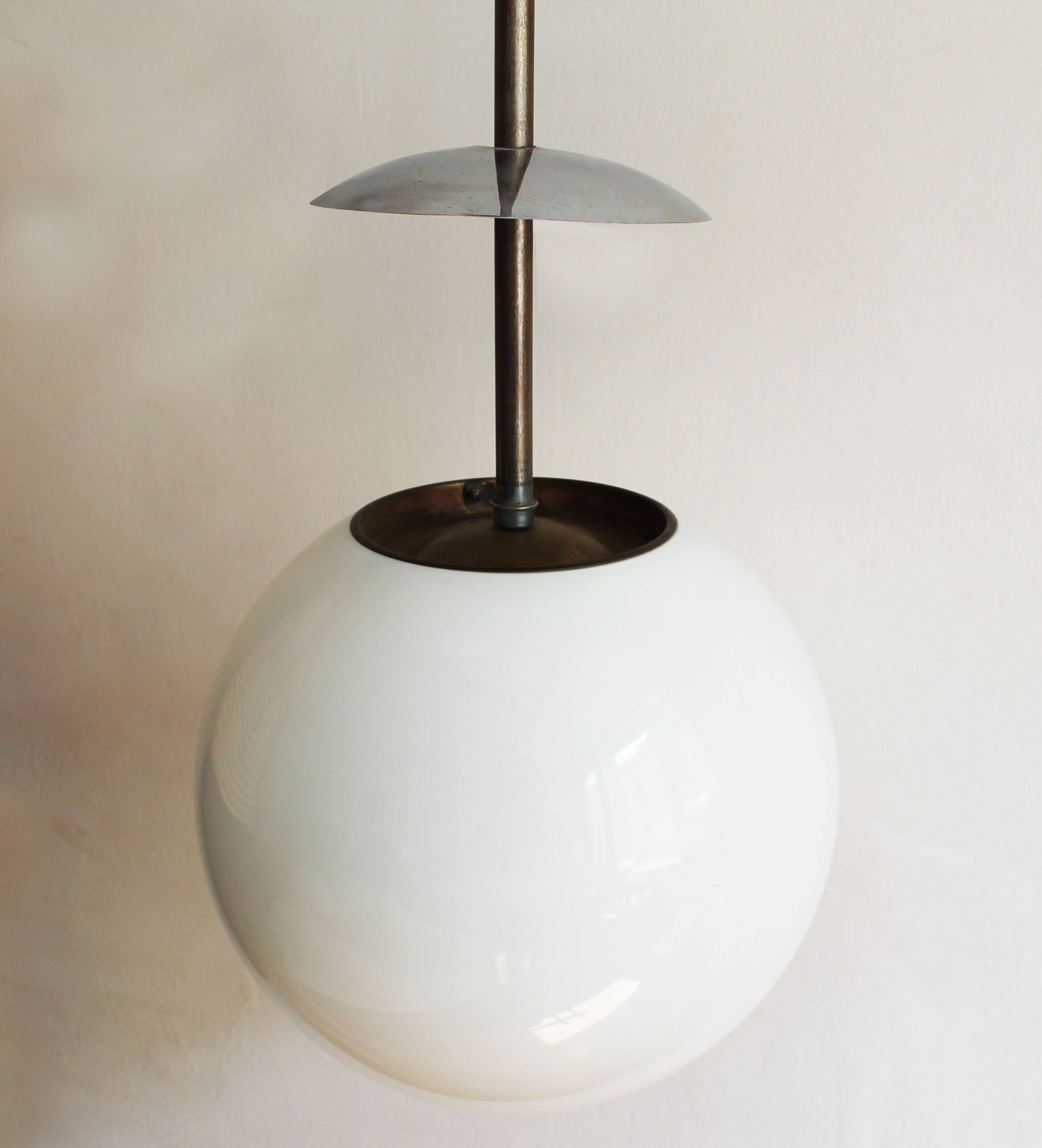 1930's Modernist Ceiling Lamp by Franta Anyz