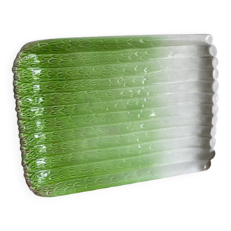 Asparagus barbotine dish