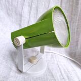 Apple green vintage metal table lamp