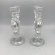 Pair of vannes crystal candelabra, 1960s decoration
