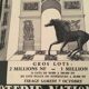 Vintage advertising to frame national lottery