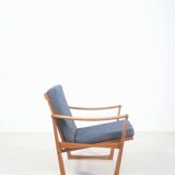 Danish armchair model 65 made by M. Nissen, 1960s