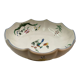 Melonnière in Gien earthenware motif birds of paradise