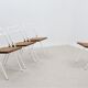 Cidue vintage folding chairs 1970s, set of 4