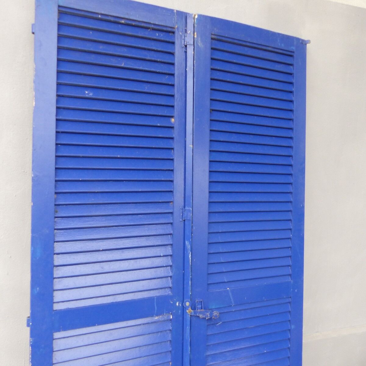 Wooden shutters 2 swings L 56 H 220