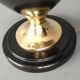 The Dauphin - Baluster lamp model Bernay - Starry black ceramic - 70's