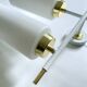 Pair of vintage architectural wall lights, 1960s