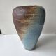 Brutalist ceramic glazed stoneware vase free form (attributed to a & n pinel)